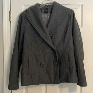 Herringbone Pea Coat